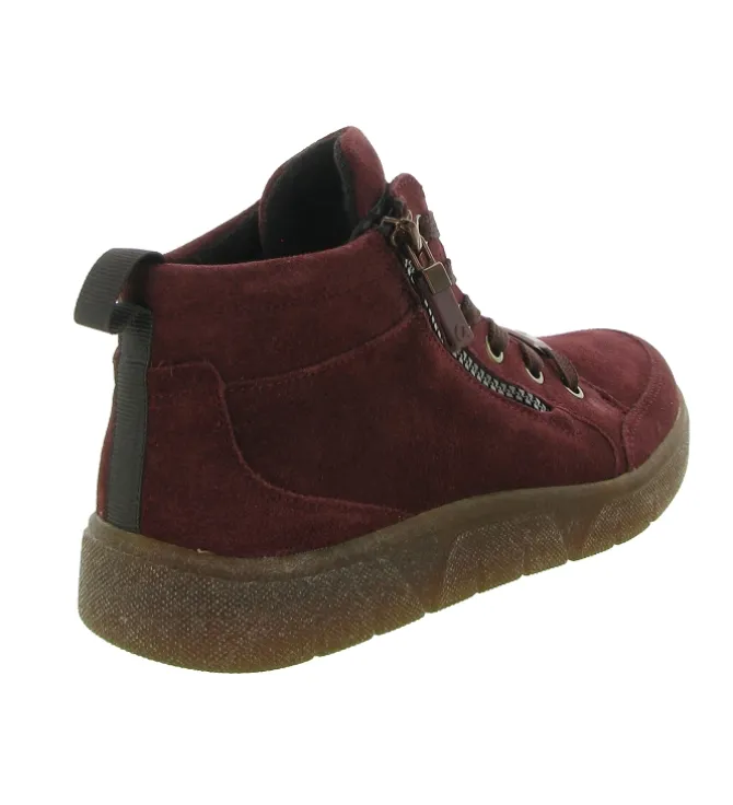 chaussures a lacets - Détente - femme - Synthétique - Bordeaux - Ara