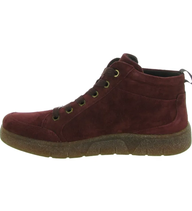 chaussures a lacets - Détente - femme - Synthétique - Bordeaux - Ara