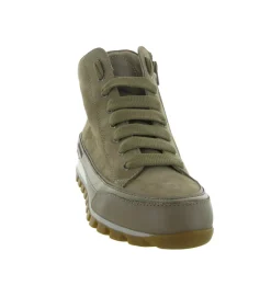 chaussures a lacets - Détente - femme - Cuir - Gris - Candice cooper