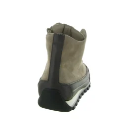 chaussures a lacets - Détente - femme - Cuir - Taupe - Candice cooper