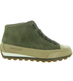 chaussures a lacets - Détente - femme - Cuir - Kaki - Candice cooper