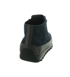 chaussures a lacets - Détente - femme - Cuir - Bleu - Candice cooper