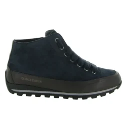 chaussures a lacets - Détente - femme - Cuir - Bleu - Candice cooper