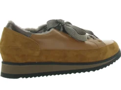 chaussures a lacets - Détente - femme - Cuir - Marron - Xsa