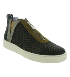 chaussures a lacets - Détente - femme - Cuir - Marron - Vaddia