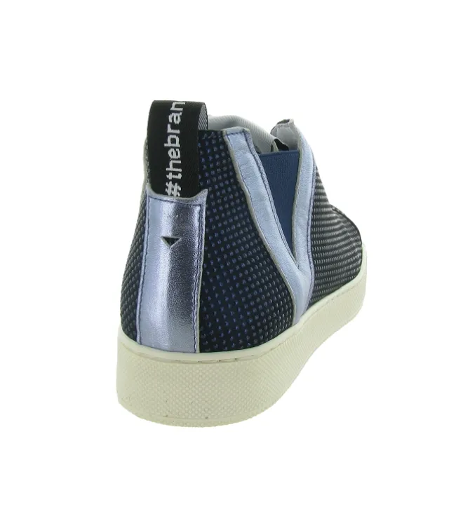 chaussures a lacets - Détente - femme - Cuir - Bleu Marine - Vaddia