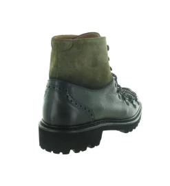 chaussures a lacets - Détente - femme - Cuir - Kaki - Calce