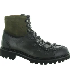 chaussures a lacets - Détente - femme - Cuir - Kaki - Calce