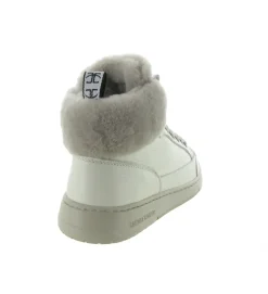 chaussures a lacets - Détente - femme - Cuir - Beige - Candice cooper
