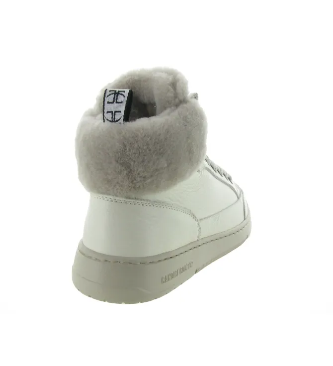 chaussures a lacets - Détente - femme - Cuir - Beige - Candice cooper