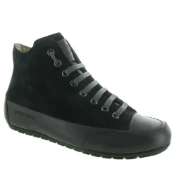 chaussures a lacets - Détente - femme - Cuir - Noir - Candice cooper