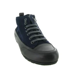 chaussures a lacets - Détente - femme - Cuir - Bleu - Candice cooper