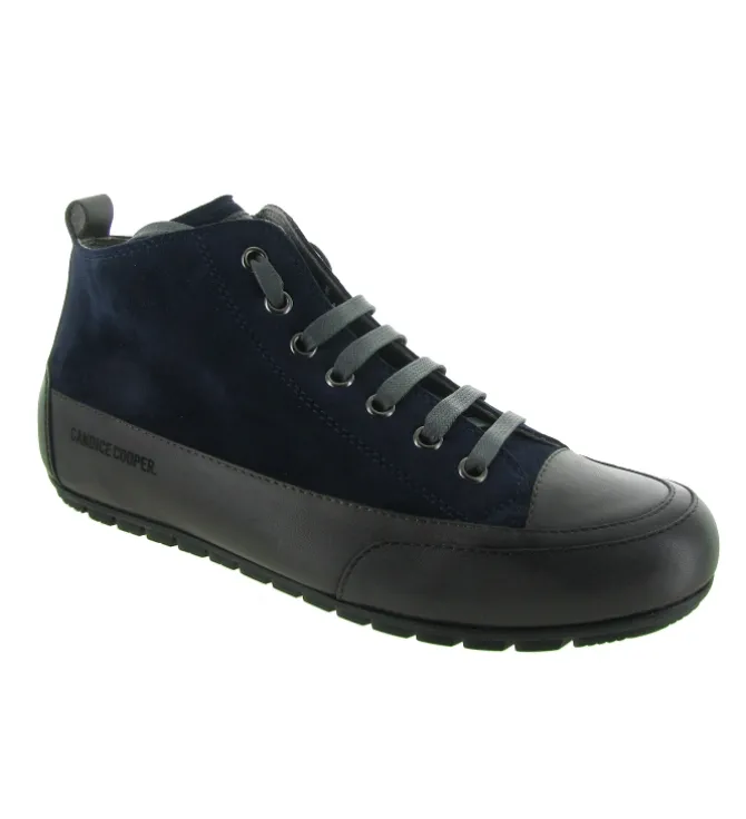 chaussures a lacets - Détente - femme - Cuir - Bleu - Candice cooper