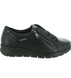 chaussures a lacets - Détente - femme - Cuir - Noir - Mephisto