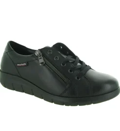 chaussures a lacets - Détente - femme - Cuir - Noir - Mephisto