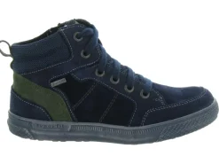 chaussures a lacets - - junior garcon - Cuir - Bleu Marine - Superfit