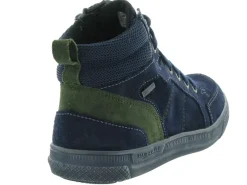 chaussures a lacets - - junior garcon - Cuir - Bleu Marine - Superfit