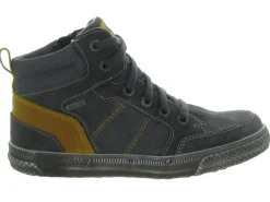 chaussures a lacets - - junior garcon - Cuir - Anthracite - Superfit