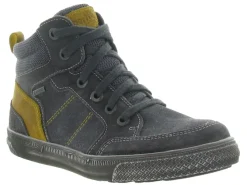 chaussures a lacets - - junior garcon - Cuir - Anthracite - Superfit
