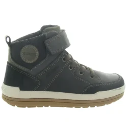 chaussures a lacets - - junior garcon - Synthétique - Gris - Geox