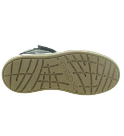 chaussures a lacets - - junior garcon - Synthétique - Gris - Geox