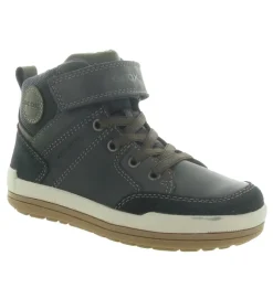 chaussures a lacets - - junior garcon - Synthétique - Gris - Geox