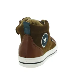 chaussures a lacets - - junior garcon - Nubuck - Marron - Acebos