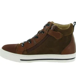 chaussures a lacets - - junior garcon - Nubuck - Marron - Acebos