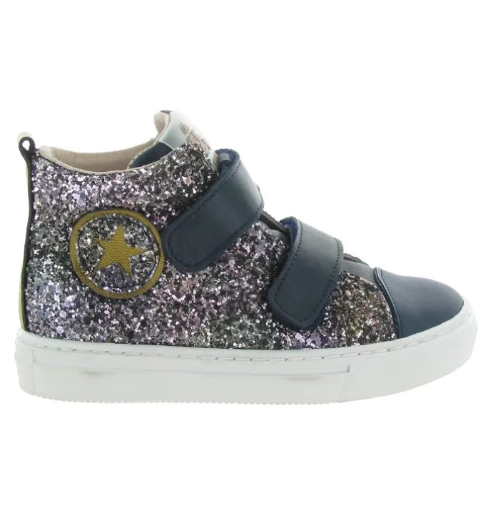 chaussures a scratch - Chaussures à scratch - junior fille - Cuir - Glitter - Paillettes - Acebos