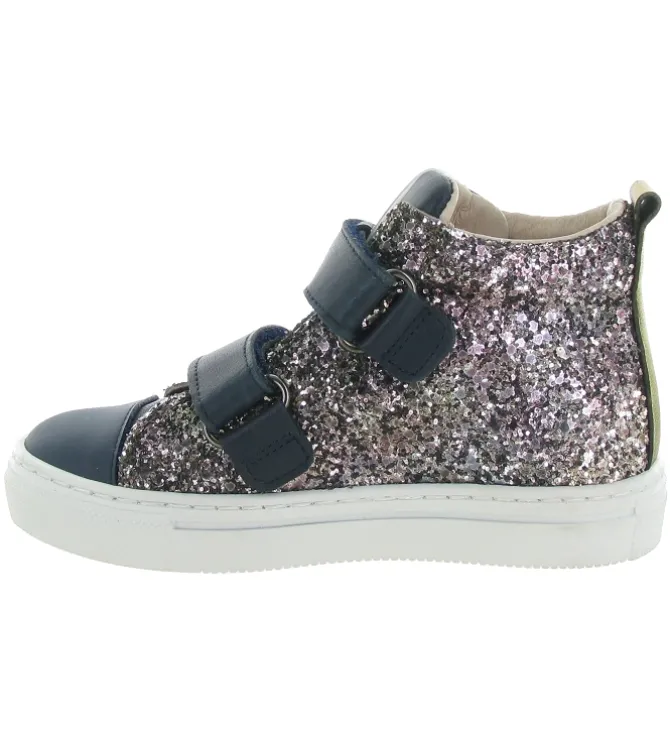 chaussures a scratch - Chaussures à scratch - junior fille - Cuir - Glitter - Paillettes - Acebos