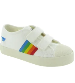chaussures a scratch - - junior fille - Toile - Beige - Gola