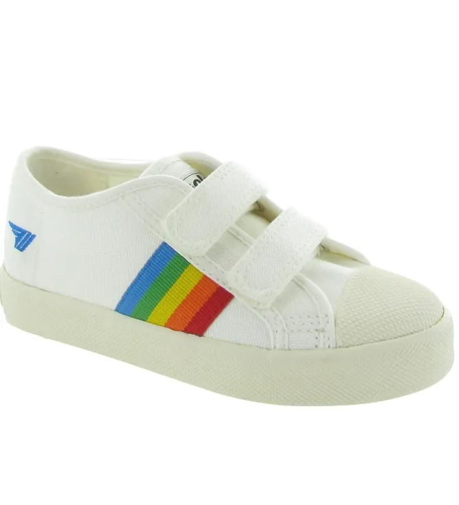 chaussures a scratch - - junior fille - Toile - Beige - Gola