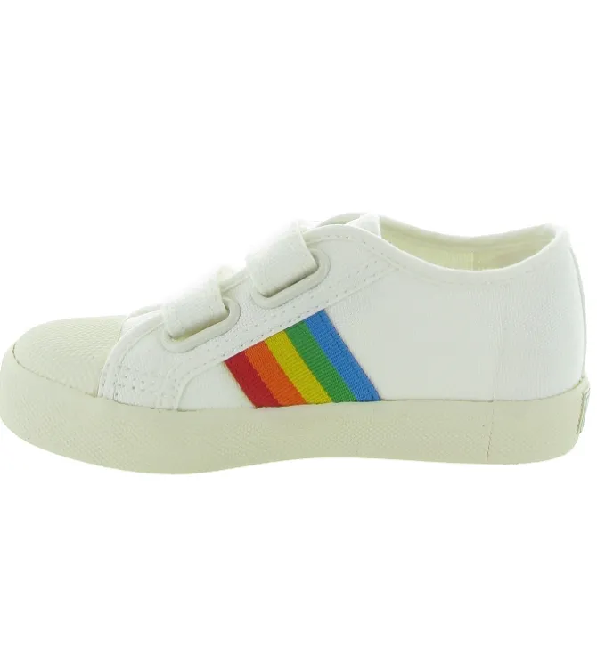 chaussures a scratch - - junior fille - Toile - Beige - Gola