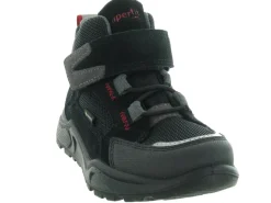chaussures a scratch - - junior garcon - Synthétique - Noir - Superfit