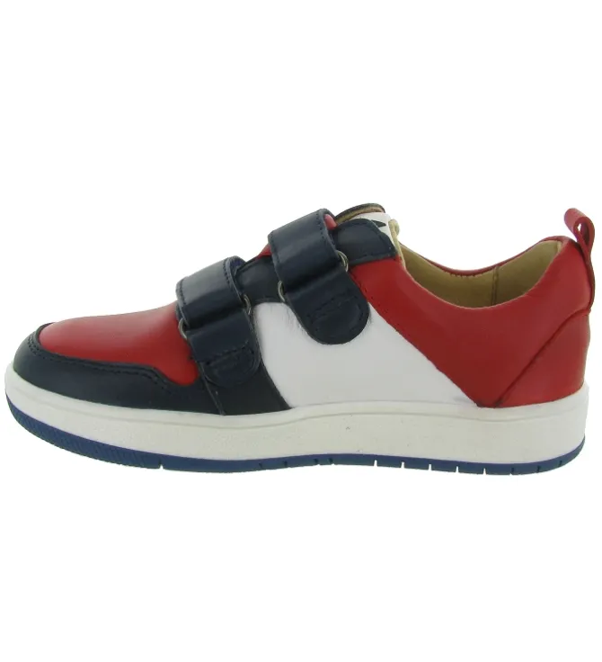 chaussures a scratch - - junior garcon - Cuir - - Acebos