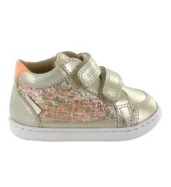 chaussures bebe du 18 au 27 - - bebe fille - Cuir - Or - Shoo pom