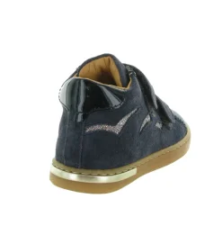 chaussures bebe du 18 au 27 - - bebe fille - Cuir - Bleu Marine - Babybotte