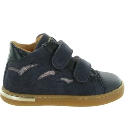 chaussures bebe du 18 au 27 - - bebe fille - Cuir - Bleu Marine - Babybotte