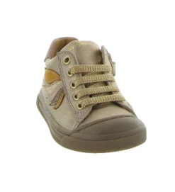 chaussures bebe du 18 au 27 - - bebe fille - Cuir - Or - Babybotte