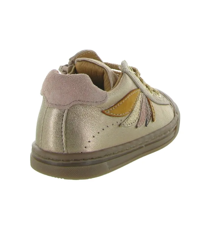 chaussures bebe du 18 au 27 - - bebe fille - Cuir - Or - Babybotte