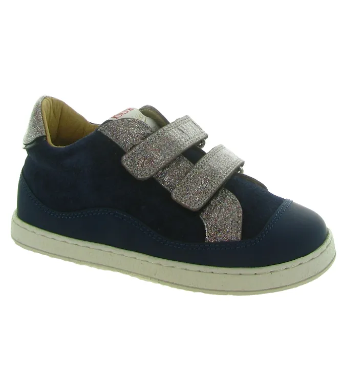 chaussures bebe du 18 au 27 - - bebe fille - Nubuck - Bleu - Pom d api