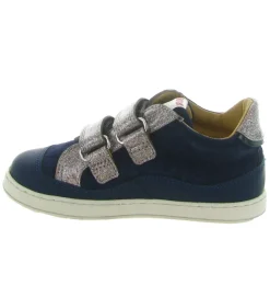 chaussures bebe du 18 au 27 - - bebe fille - Nubuck - Bleu - Pom d api
