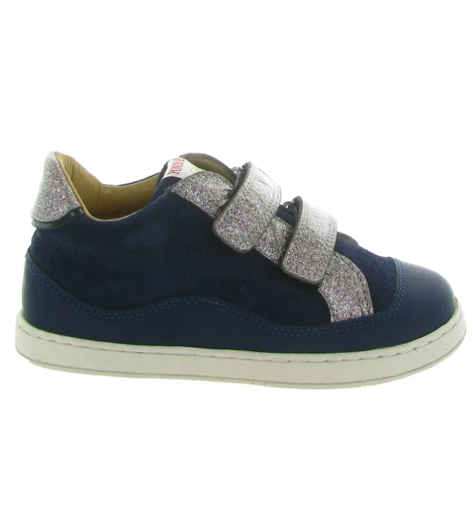 chaussures bebe du 18 au 27 - - bebe fille - Nubuck - Bleu - Pom d api