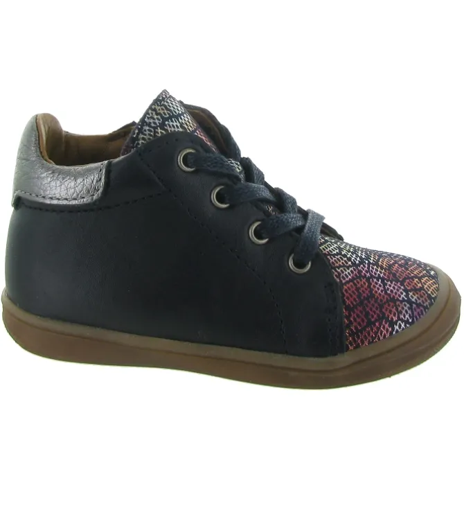 chaussures bebe du 18 au 27 - - bebe fille - Cuir - Bleu Marine - Bellamy