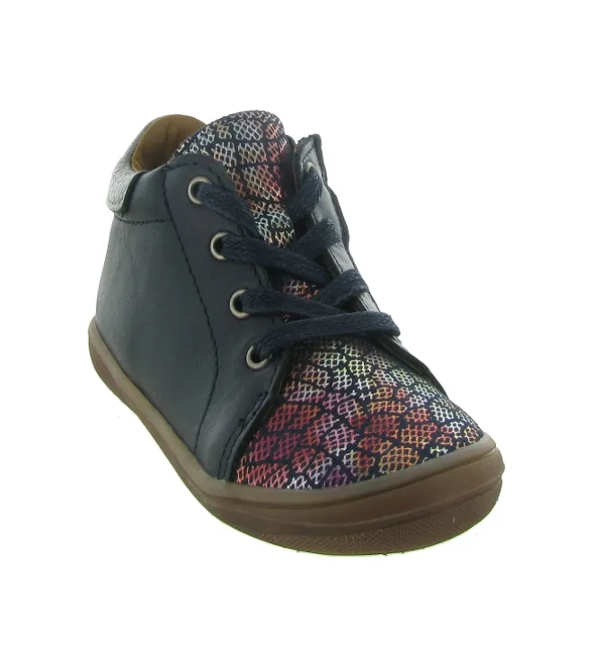 chaussures bebe du 18 au 27 - - bebe fille - Cuir - Bleu Marine - Bellamy