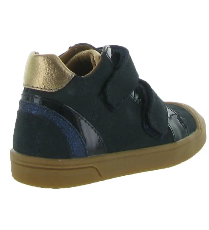 chaussures bebe du 18 au 27 - - bebe fille - Cuir - Bleu Marine - Bellamy