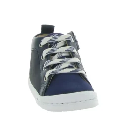 chaussures bebe du 18 au 27 - - bebe garcon - Cuir - Bleu - Shoo pom