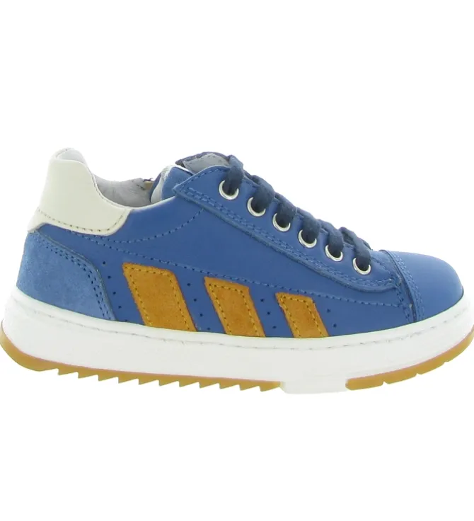 chaussures bebe du 18 au 27 - - bebe garcon - Cuir - Bleu - Babybotte