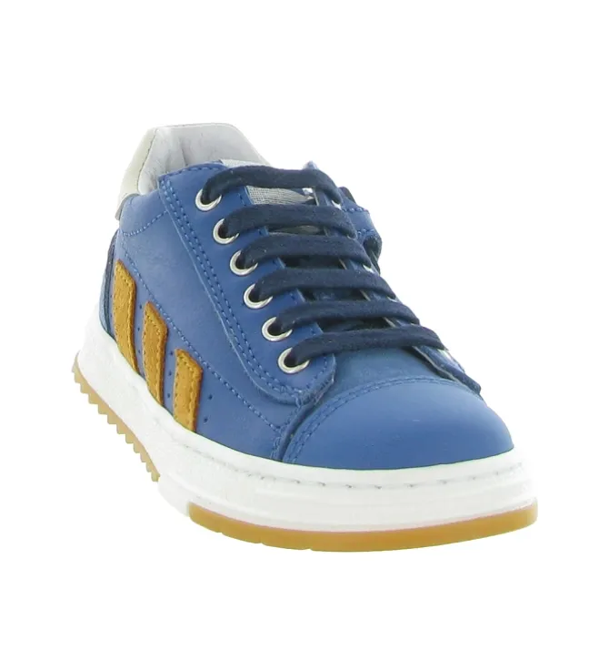 chaussures bebe du 18 au 27 - - bebe garcon - Cuir - Bleu - Babybotte