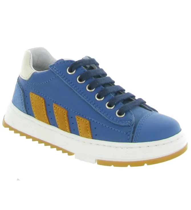 chaussures bebe du 18 au 27 - - bebe garcon - Cuir - Bleu - Babybotte